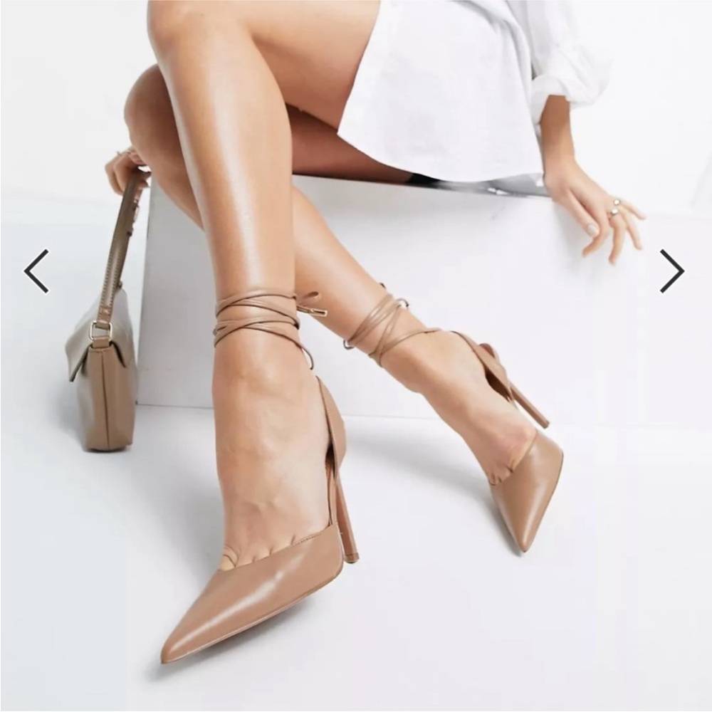 NWOT ASOS Elegant Tan Women's Heels Stiletto